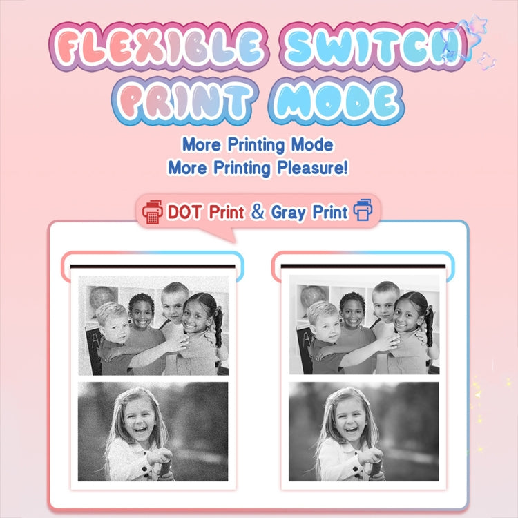 M8 2.4-Inch 1080P HD 2400W Pixel Dual-Camera Children Thermal Printing Camera