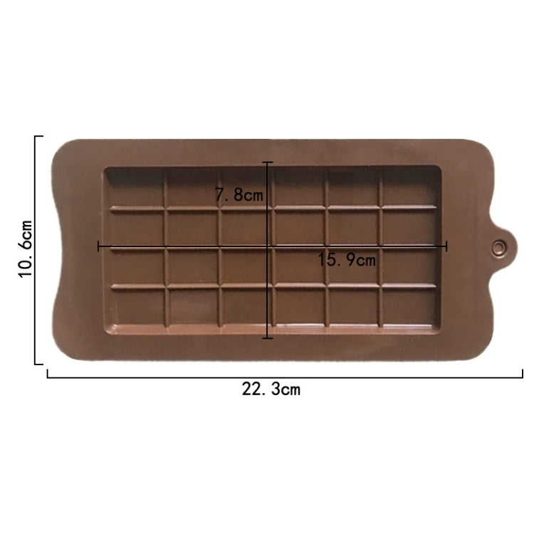 Full Plate Silicone Chocolate Block Mould High Temperature Resistant Baking DIY Mold, Full Plate Chocolate