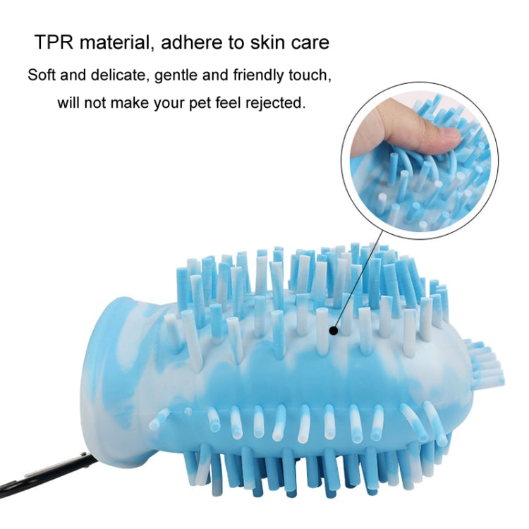 Histotree Pet Foot Washing Cup Multifunctional Dog Paw Cleaning Brush, Small (Pink), Small (Purple), Small (Blue), Large (Pink), Large (Purple), Large (Blue)