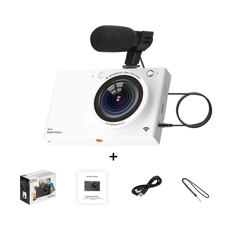 High-Definition CCD Digital Camera 64 Million WiFi Card Camera