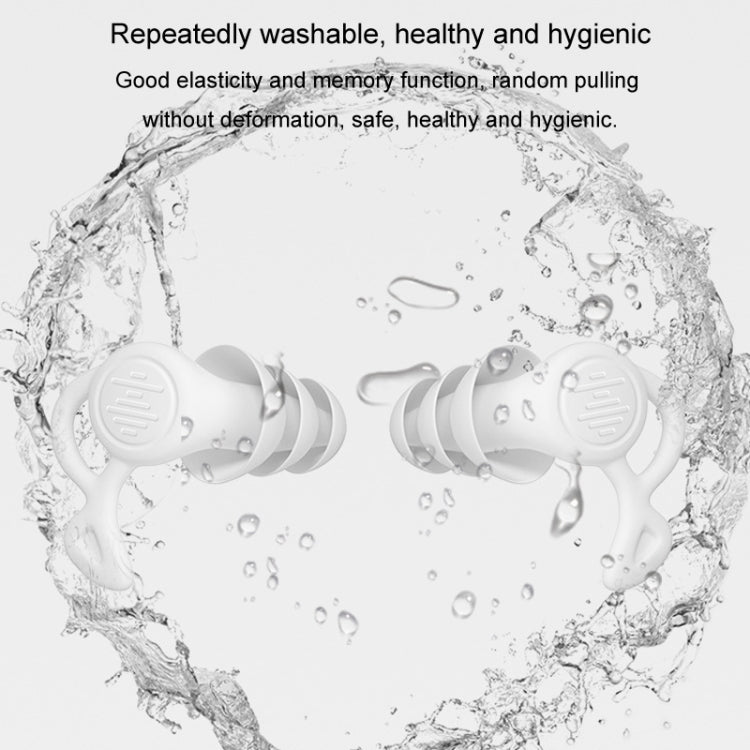 Noise Canceling Sleeping Earplugs Triple Layer Soundproofing Silicone Swimming Earplugs, Triple Layer