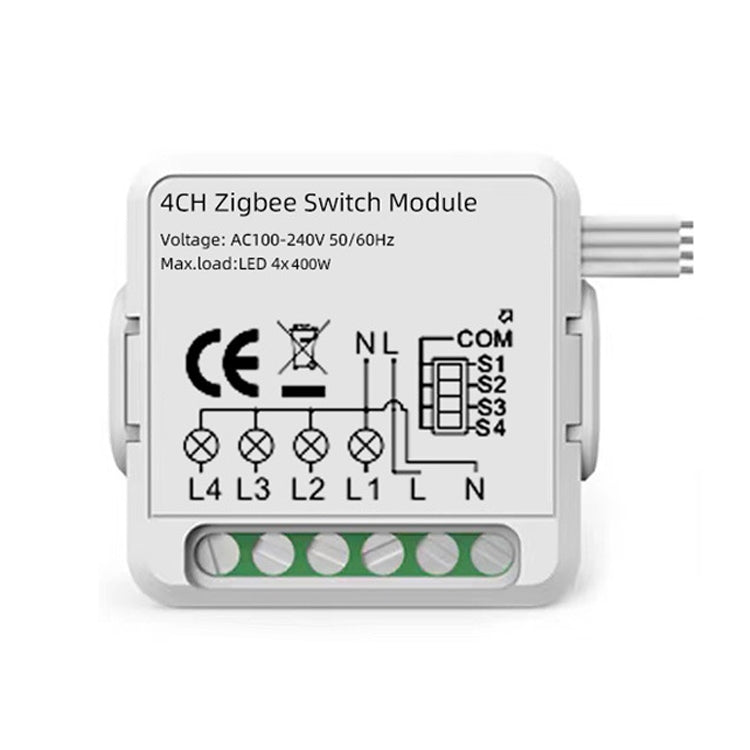 Smart Switch Module For Alexa / Google Home / Tuya Smart Life APP, 1CH WiFi, 2CH WiFi, 3CH WiFi, 4CH WiFi, 1CH Zigbee, 2CH Zigbee, 3CH Zigbee, 4CH Zigbee