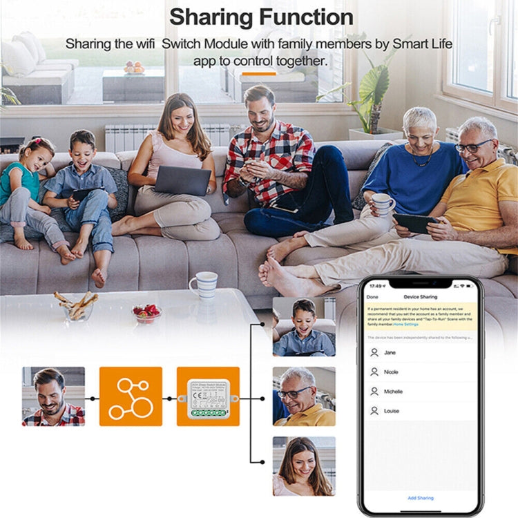 Smart Switch Module For Alexa / Google Home / Tuya Smart Life APP, 1CH WiFi, 2CH WiFi, 3CH WiFi, 4CH WiFi, 1CH Zigbee, 2CH Zigbee, 3CH Zigbee, 4CH Zigbee