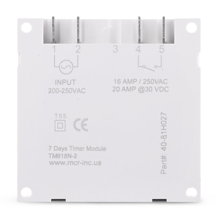 7 Days Weekly Programmable Digital Electronic Timer Switch