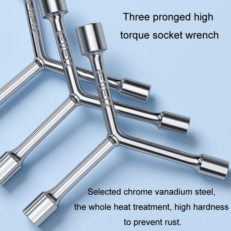 Boiler Washing Machine Disassembly Cleaning Repair Tools Multifunctional Screwdriver Trident Wrench, 5pcs/Set