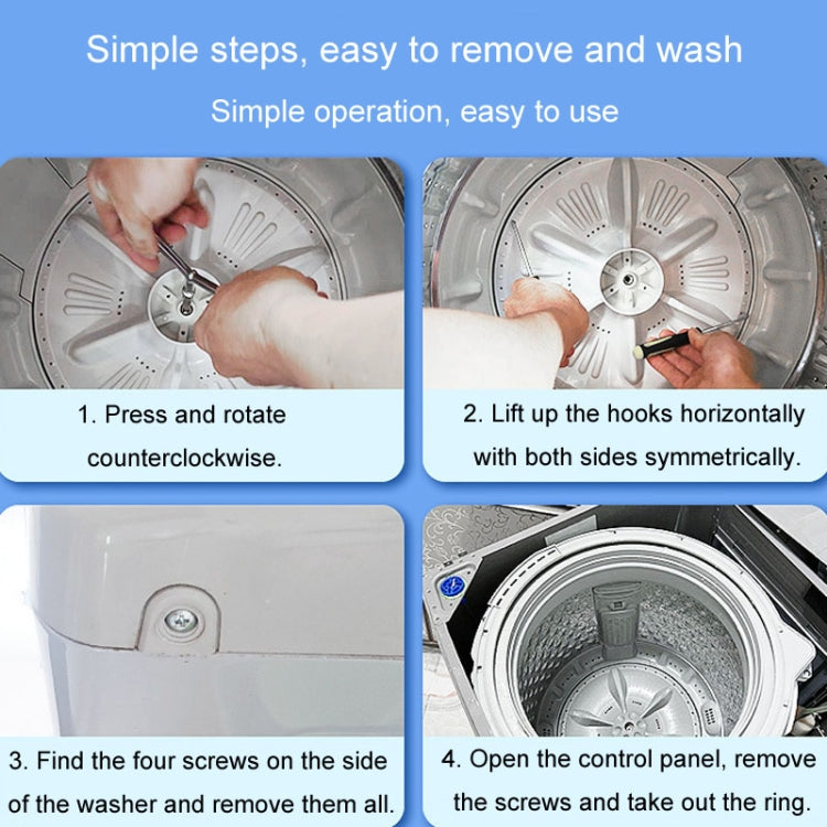 Boiler Washing Machine Disassembly Cleaning Repair Tools Multifunctional Screwdriver Trident Wrench, 5pcs/Set