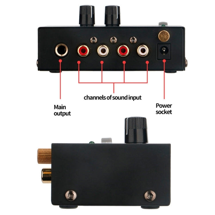 Vinyl Record Player Preamplifier, EU Plug