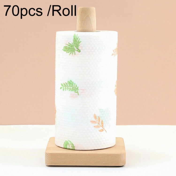 Thickened Disposable Dishwashing Cloth Rag Wet And Dry Oil-absorbing Kitchen Paper, 25pcs /Roll, 40pcs /Roll, 70pcs /Roll, 88pcs /Roll, 98pcs /Roll
