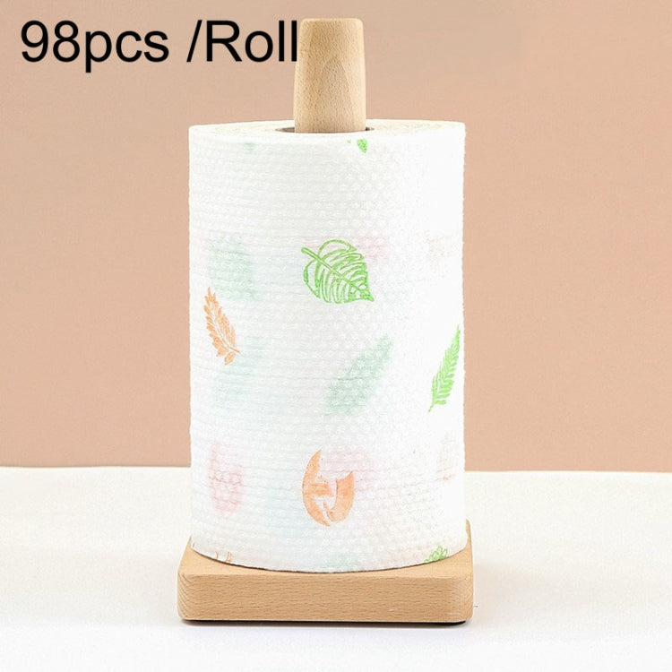 Thickened Disposable Dishwashing Cloth Rag Wet And Dry Oil-absorbing Kitchen Paper, 25pcs /Roll, 40pcs /Roll, 70pcs /Roll, 88pcs /Roll, 98pcs /Roll