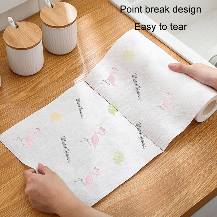 Thickened Disposable Dishwashing Cloth Rag Wet And Dry Oil-absorbing Kitchen Paper, 25pcs /Roll, 40pcs /Roll, 70pcs /Roll, 88pcs /Roll, 98pcs /Roll