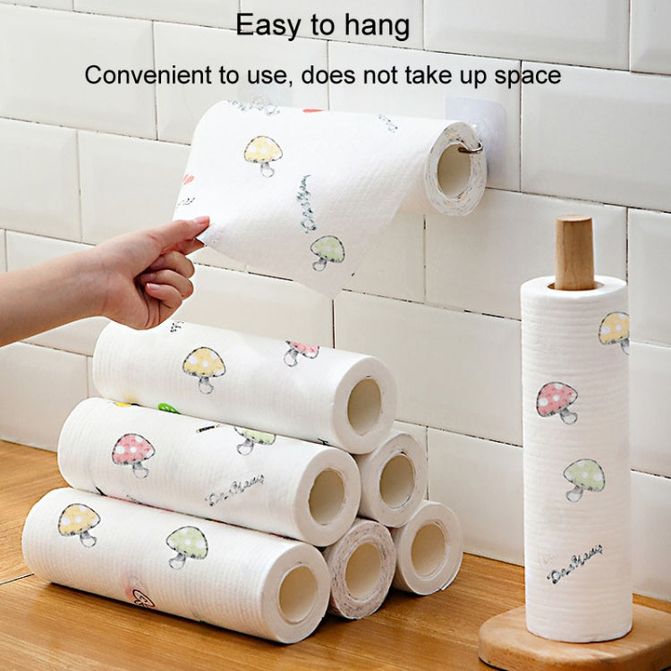 Thickened Disposable Dishwashing Cloth Rag Wet And Dry Oil-absorbing Kitchen Paper, 25pcs /Roll, 40pcs /Roll, 70pcs /Roll, 88pcs /Roll, 98pcs /Roll
