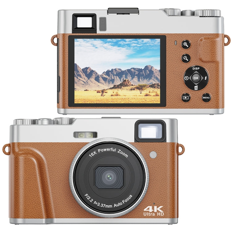 DC202L 2.8-Inch 4K HD 16X Zoom Photography Digital Camera Home SLR Camera