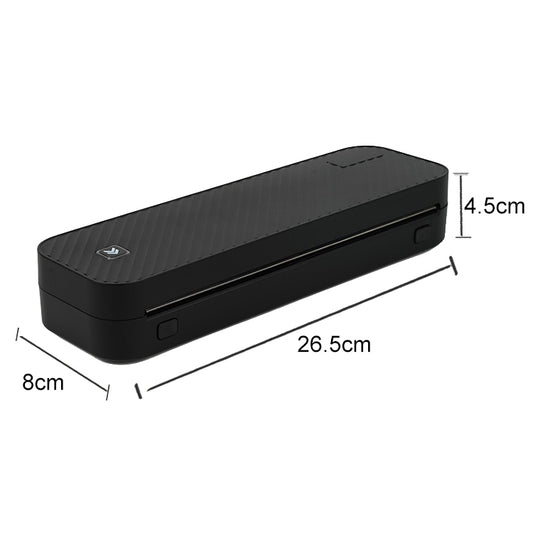 203DPI A4 Home Portable Wireless WiFi Bluetooth Thermal Printer