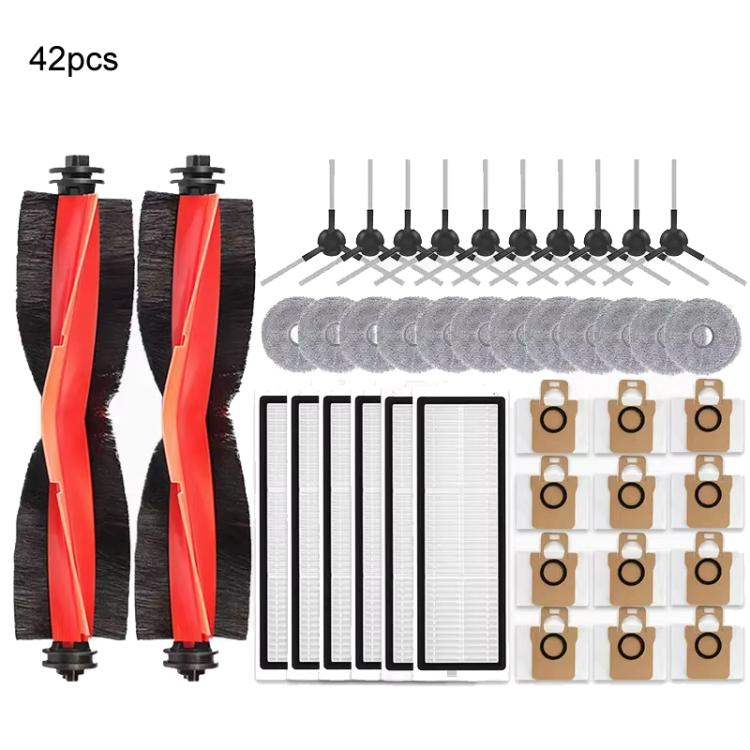 For Xiaomi Robot Vacuum X20 Max Parts Accessories, 13 In 1, 17 In 1, 21 In 1, 30 In 1, 42 In 1