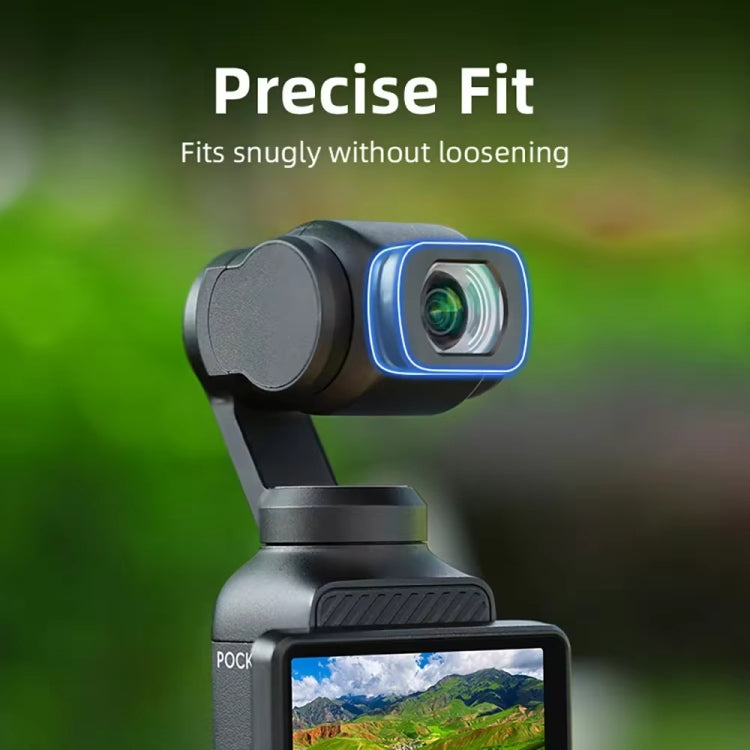 For DJI Osmo Pocket 3 Magnetic Wide-Angle Lens Extend FOV To 112 Degree