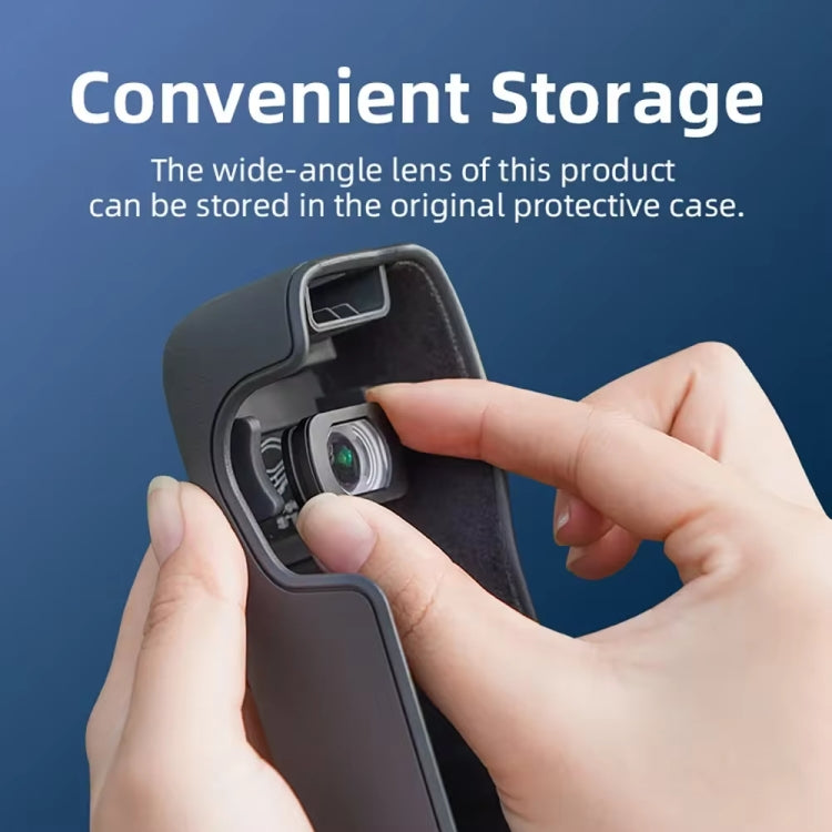 For DJI Osmo Pocket 3 Magnetic Wide-Angle Lens Extend FOV To 112 Degree