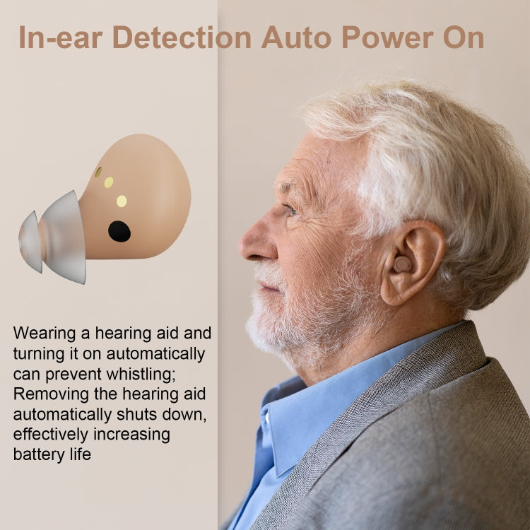 Z-26D1 Digital DSP In-ear TWS Invisible Hearing Aid Rechargeable Touch Control Sound Amplifier