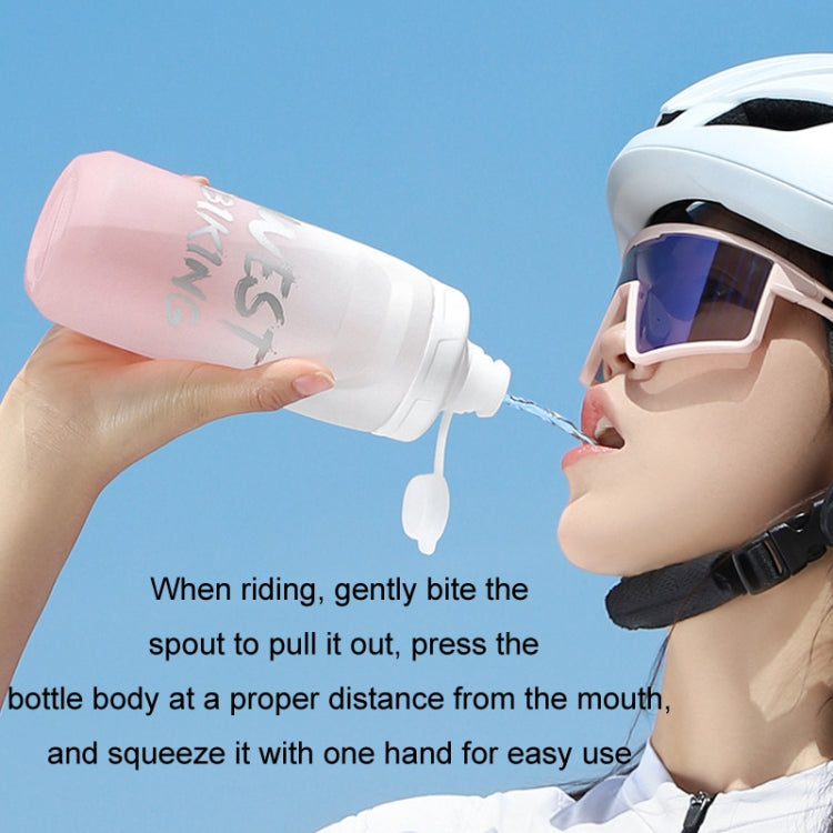 WEST BIKING 620ML Bicycle Water Bottle Portable Outdoor Cycling Water Cup