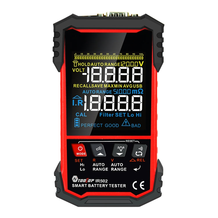 Battery Internal Resistance Tester Lead-Acid Alkaline Lithium Battery Tester