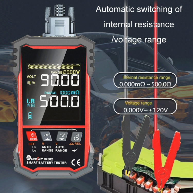 Battery Internal Resistance Tester Lead-Acid Alkaline Lithium Battery Tester