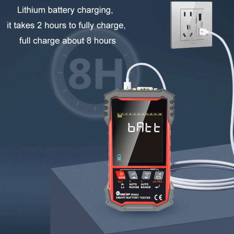 Battery Internal Resistance Tester Lead-Acid Alkaline Lithium Battery Tester