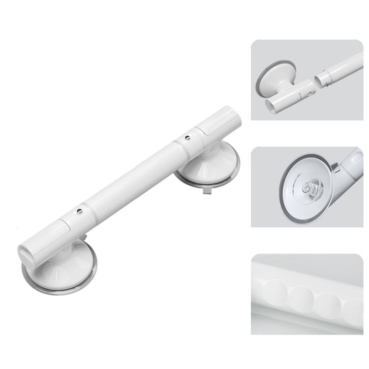 Heavy Duty Separate Design Shower Handles for Elderly with Luminous, 35cm Suction Cup, 45cm Suction Cup