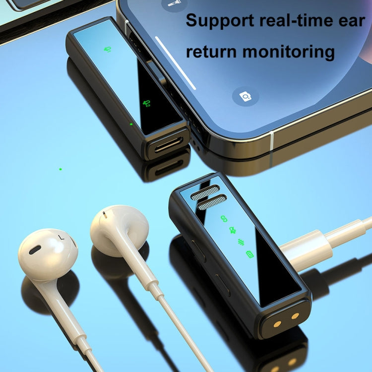 J88 Mini Intelligent Noise Reduction Wireless Collar Microphone