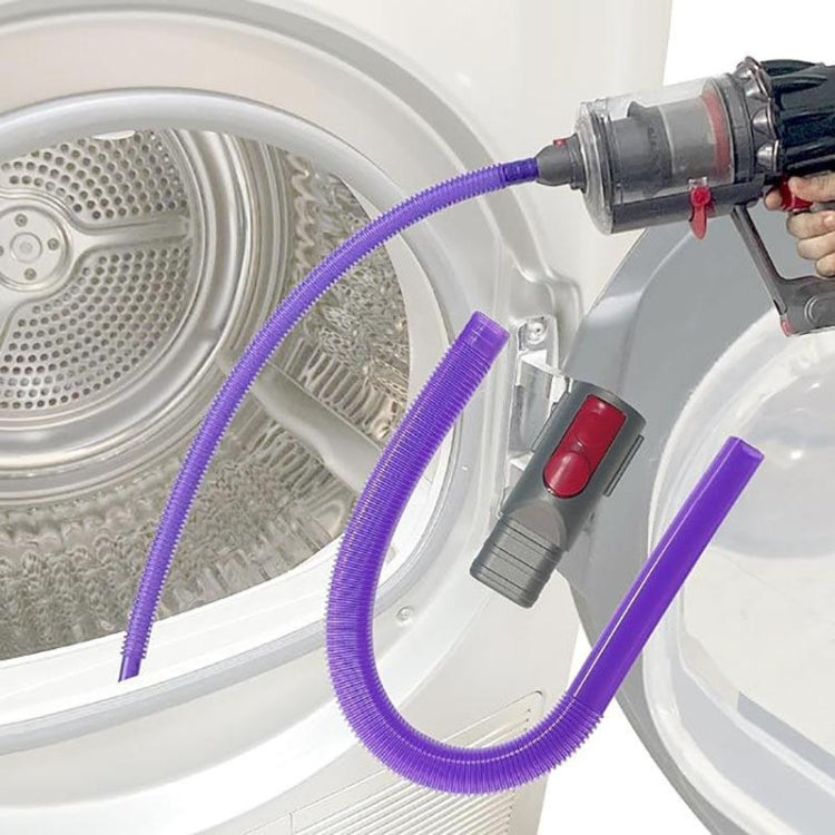 Cordless Vacuum Dryer Vent Cleaner Kit Hose Attachment