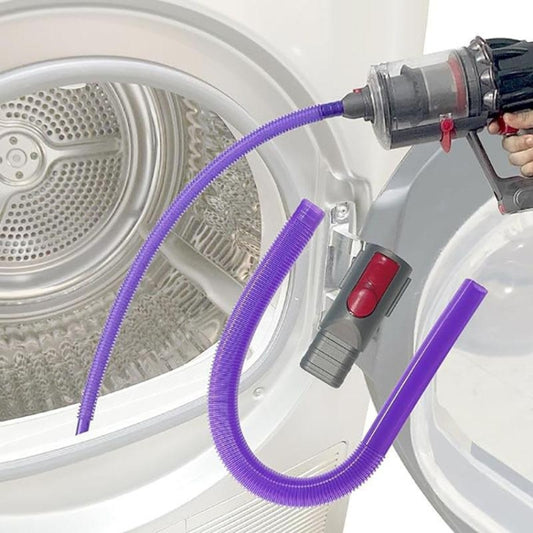 Cordless Vacuum Dryer Vent Cleaner Kit Hose Attachment