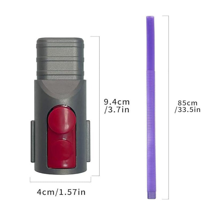 Cordless Vacuum Dryer Vent Cleaner Kit Hose Attachment