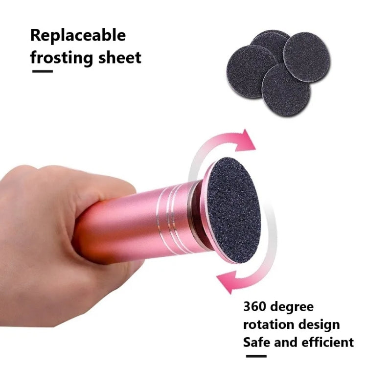 Electric Foot Grinder Calluses Dead Skin Remover With 60pcs Replaceable Sandpaper Discs, US Plug, EU Plug, UK Plug