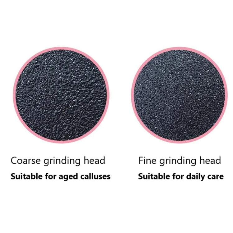 Electric Foot Grinder Calluses Dead Skin Remover With 60pcs Replaceable Sandpaper Discs, US Plug, EU Plug, UK Plug