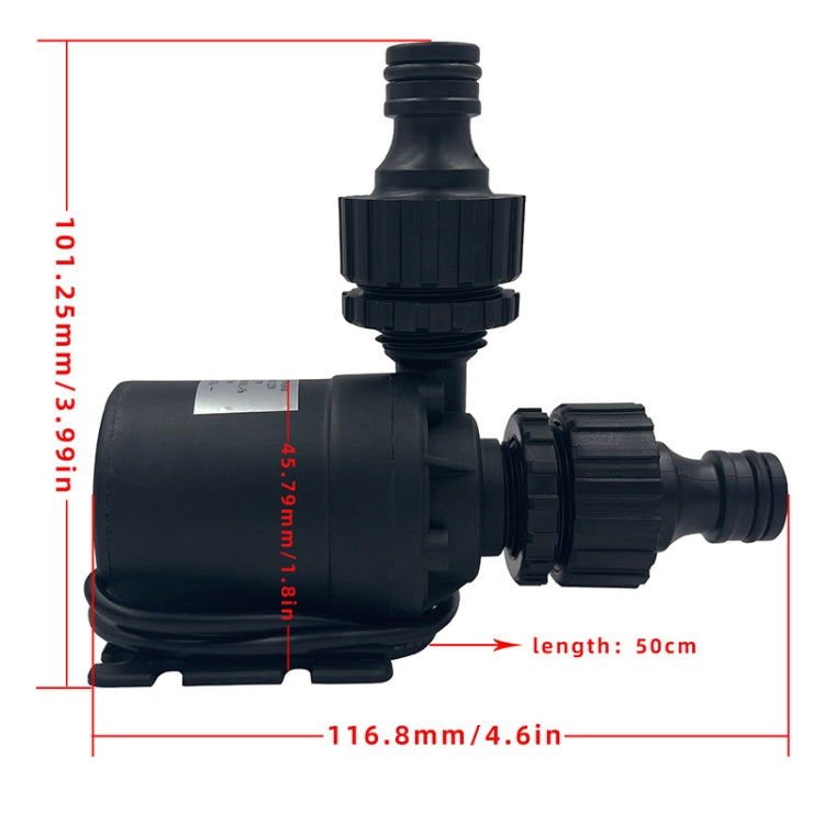 5m Lift Brushless Motor Ceramic Shaft Core Booster Pump, DC12V, DC24V