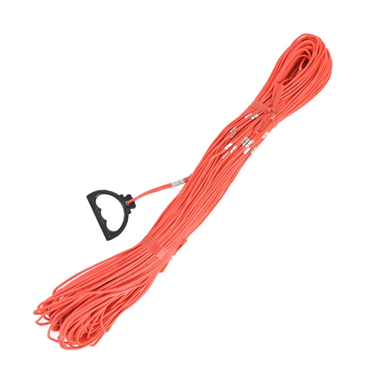 Measuring Rope With Scale Marking Pull Ring Deep Well Rope
