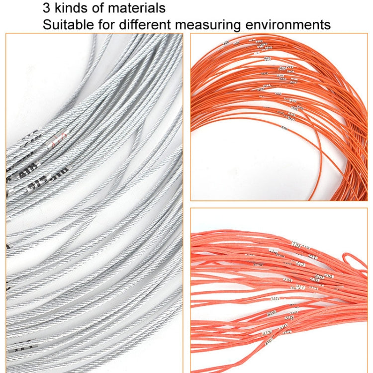 Measuring Rope With Scale Marking Pull Ring Deep Well Rope