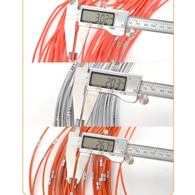 Measuring Rope With Scale Marking Pull Ring Deep Well Rope