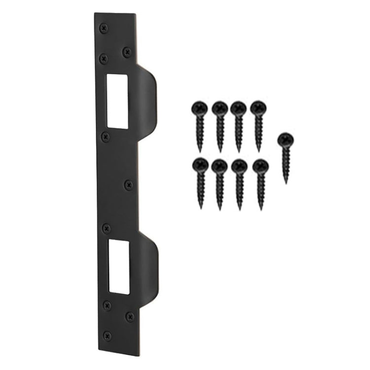 Heavy Duty Metal Latch Plate for Exterior Interior Door Double Hole Reinforcement Striker Plates