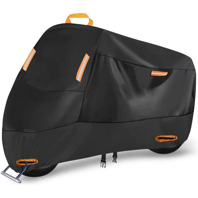 Motorcycle Rain Sun Protection Cover Oxford Cloth Dustproof With Anti-theft Buckle