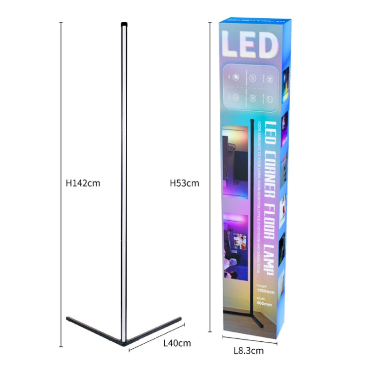 5V Bluetooth Wall Corner Ambient Light APP Remote Control Bedroom Floor Lamp