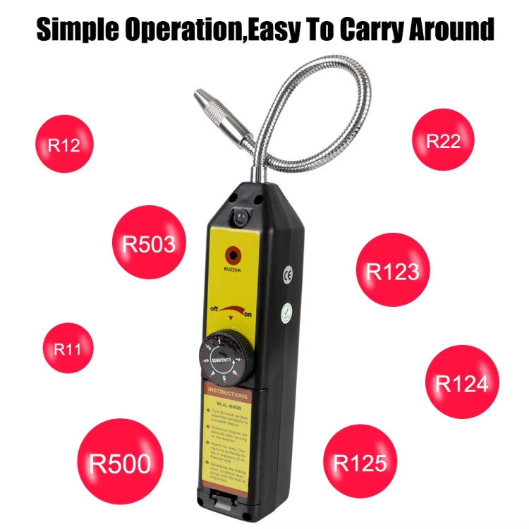 Car Halogen Air Conditioning Refrigerant Leak Detector