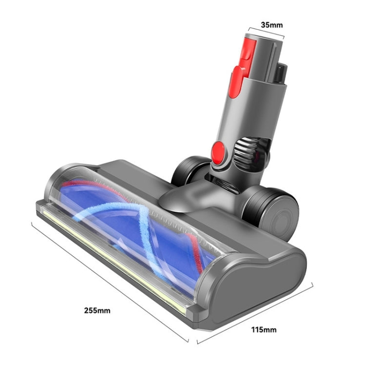 Soft Velvet Suction Head With Full Range Dust Display Light