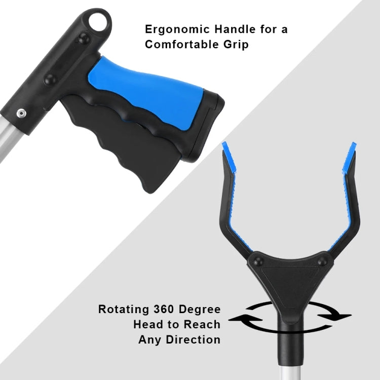 31.9 Inch Magnetic Foldable Litter Reachers Pickers Extra Long Grabber Stick
