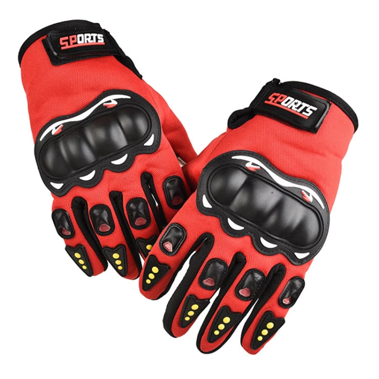 Motorcycle Gloves Men Riding Racing Anti-Slip Hard Shell Outdoor Full Finger Touchscreen Gloves
