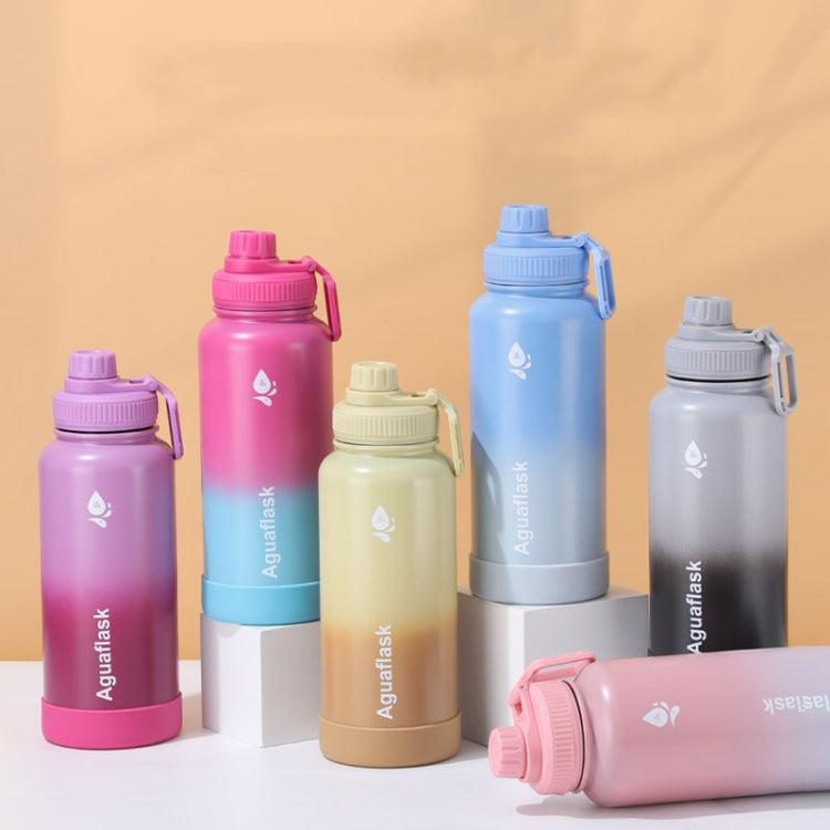 304 Stainless Steel Insulated Cup Large Capacity Thermos Bottle Vacuum Outdoor Portable Sports Kettle, Aguaflask 1000ml