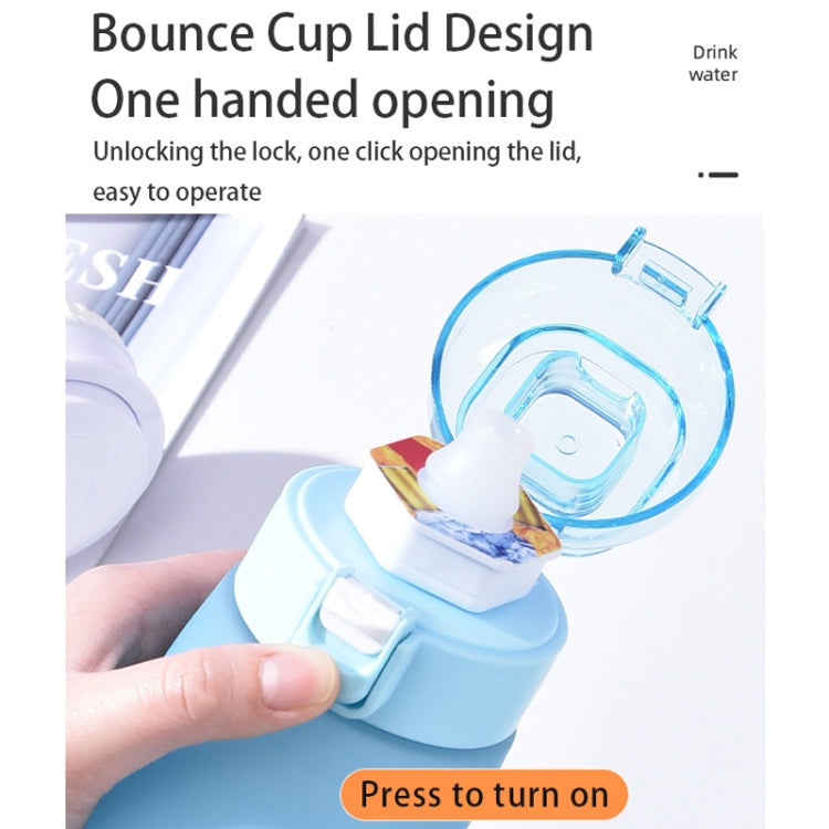 700ml Sports Water Bottle Tritan BPA Free Fruit Scent Water Cup With 8 Fragrance Rings