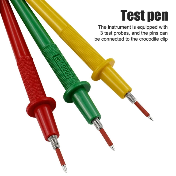 3 Phase Alternating Current Phase Meter Phase Detector Rotation Tester Indicator Digital Phase-Order Indicator