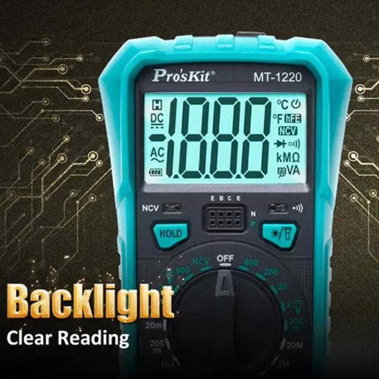 3-1/2 Burn-Proof Digital Intelligent Multimeter