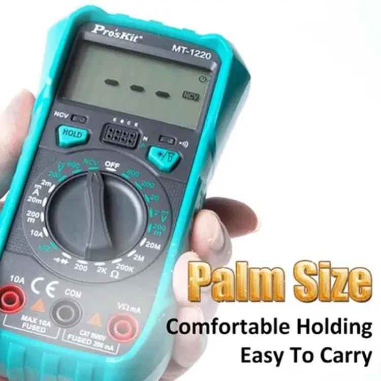 3-1/2 Burn-Proof Digital Intelligent Multimeter