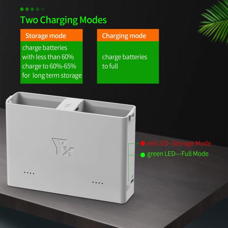 For DJI Mini 4 Pro / Mini 3 Pro / Mini 3 YX Two-Way Charger Battery Manager, Two-Way