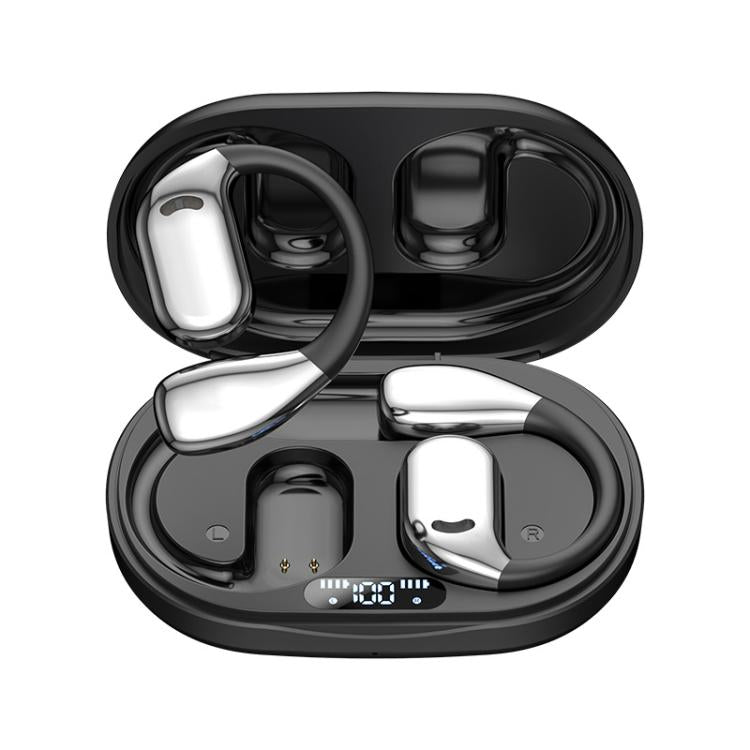 M75 On-Ear AI Intelligent Translation Language Conference Recording Wireless Digital Display Bluetooth Earphone